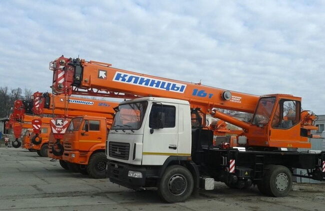 Автокран МАЗ 16 тонн 21 метр
